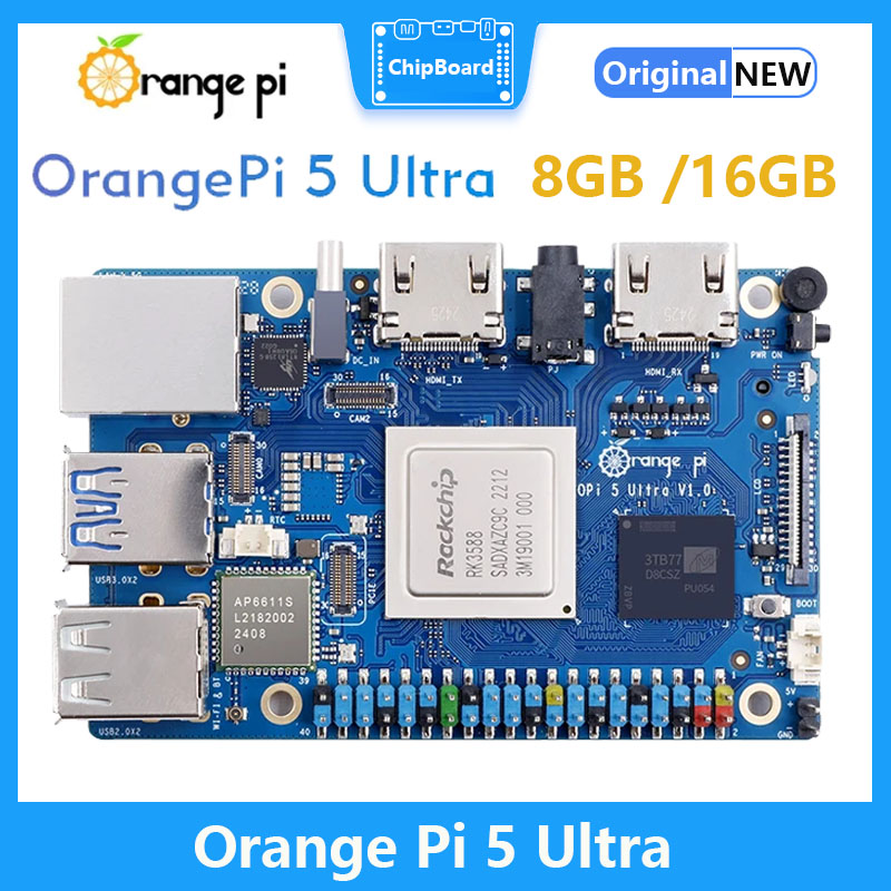 Orange Pi 5 Ultra 8GB/16GB LPD - огляд і ціна Rockchip Rk3588 Development Board