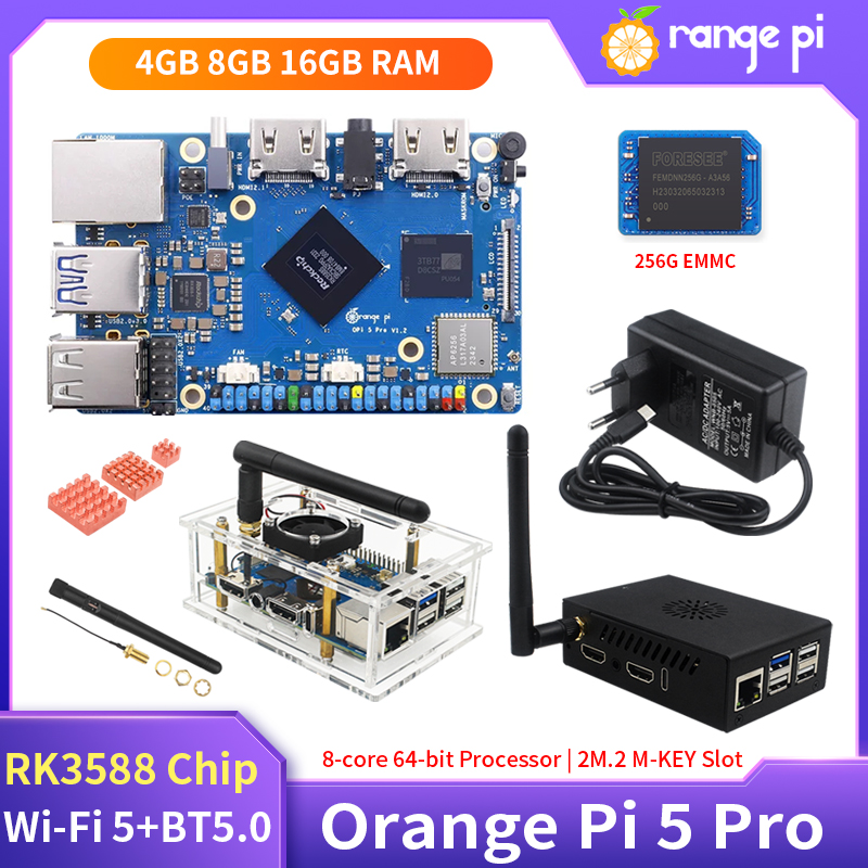 Orange Pi 5 Pro 16GB RAM Rockc - огляд і ціна Orange Pi 5 Plus 16Gb